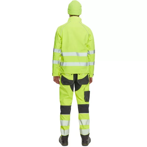 SHELDON HV softshell dzseki sárga 3XL