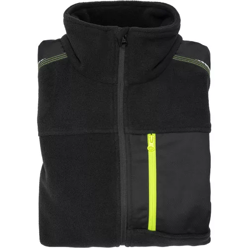 EMERTON STR polár kardigán sárga 4XL