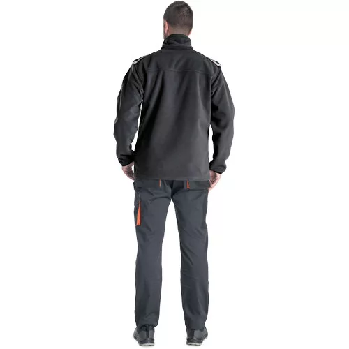 EMERTON STR polár kardigán narancs 4XL