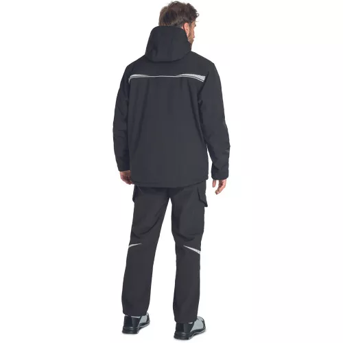 EMERTON STR téli softsh.dzseki fekete4XL