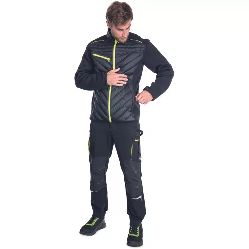 L-SURE DAWSON dzseki fekete 4XL