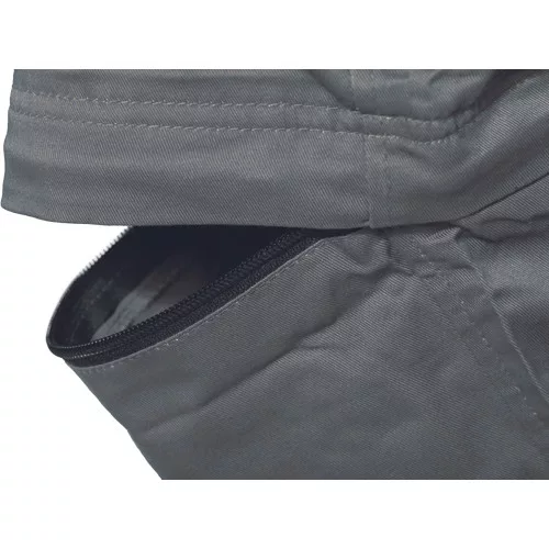 DESMAN nadrág 2az1-be szürke/narancs 46