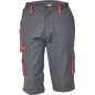 DESMAN nadrág 2az1-be szürke/narancs 62