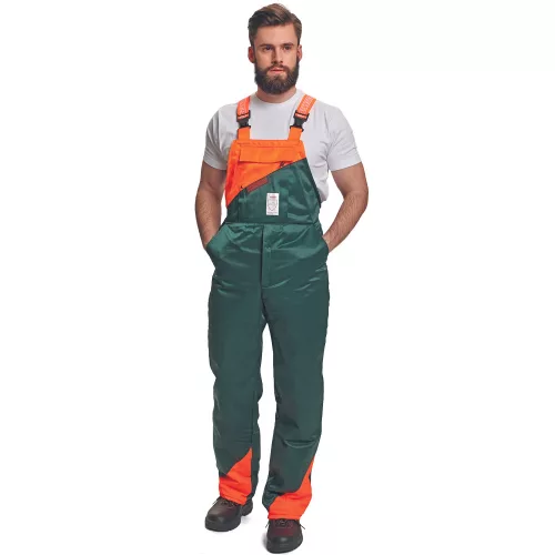 PLUTO vágásvédö kertésznadrág zöld 64