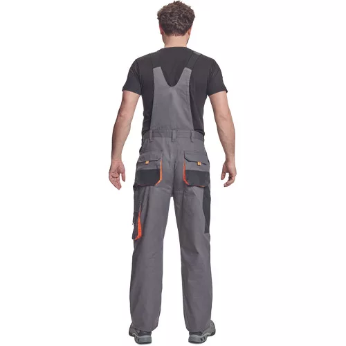 CARL mellesnadrág szürke-fekete 52