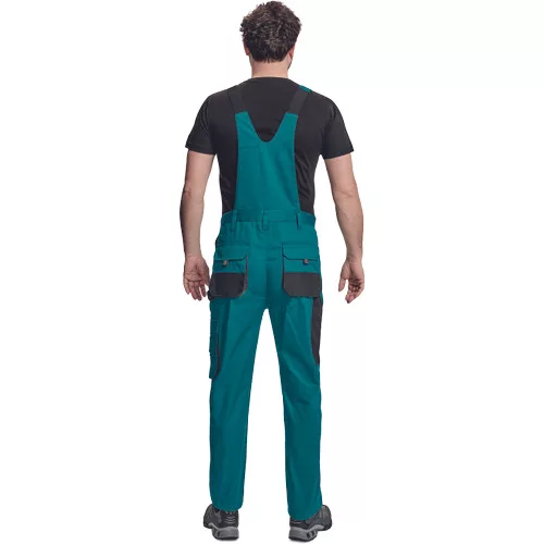 CARL mellesnadrág zöld-fekete 54