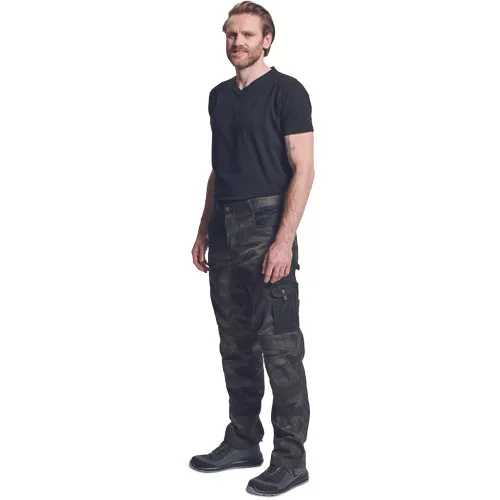 CRAMBE nadrág terepmintás zöld S