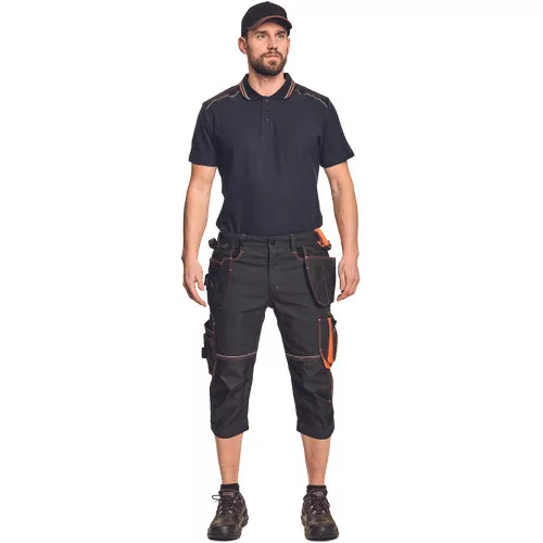 KNOXFIELD 320 3/4 nadrág antr/narancs 58