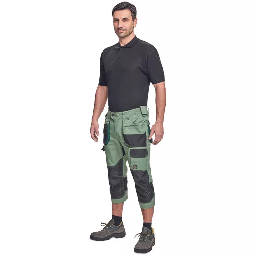 DAYBORO 3/4 nadrág szürkés-zöld 64