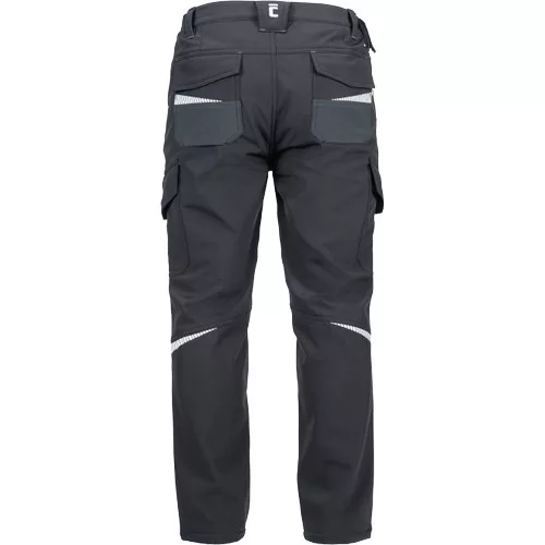 EMERTON STR téli softsh.nadrág feket 4XL