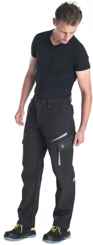 EMERTON STR téli softsh.nadrág feket 4XL