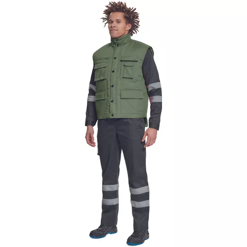 TRITON mellény zöld XL