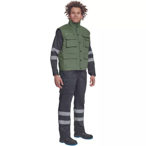 TRITON mellény zöld XL