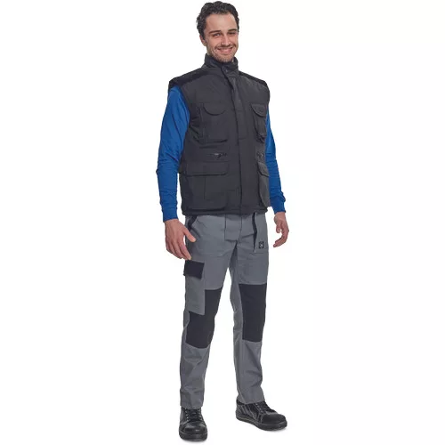 DAVIDA mellény fekete L