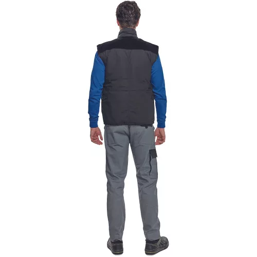 DAVIDA mellény fekete XXL