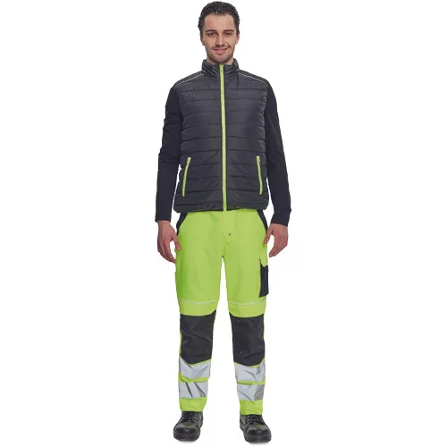 MAX VIVO LIGHT mellény fekete/sárga L