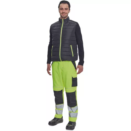 MAX VIVO LIGHT mellény fekete/sárga 3XL