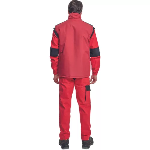 MAX NEO téli mellény piros XL