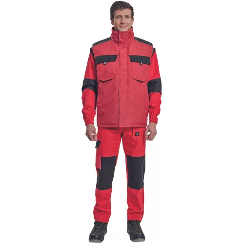 MAX NEO téli mellény piros XL