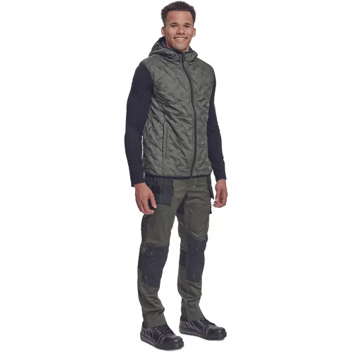 NEURUM Pehely mellény sötét olajzöld M