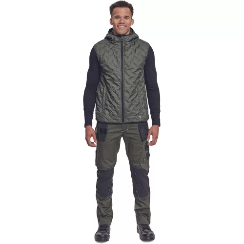 NEURUM Pehely mellény sötét olajzöld M