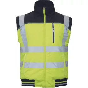 KNOXFIELD HVPS bélelt mellény sárga 3XL