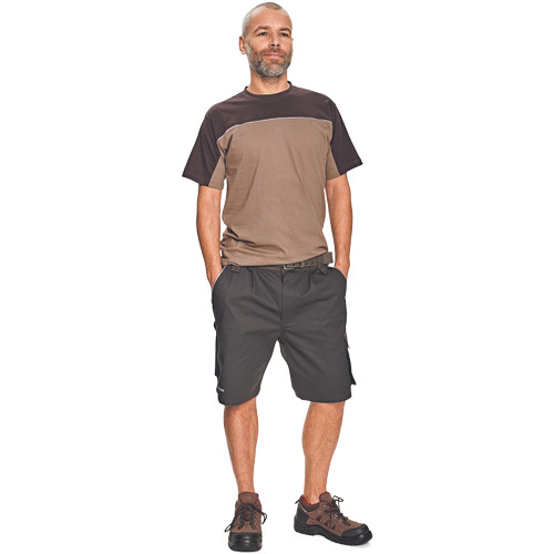 STANMORE póló sötétbarna 4XL