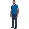 NOYO ESD V-póló royal kék 4XL
