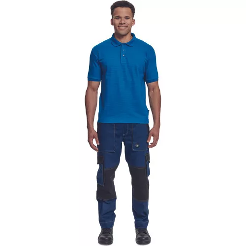 NOYO ESD tenisz póló royal kék M