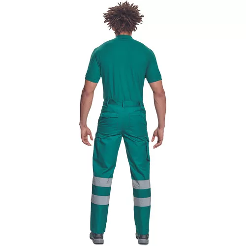 BANAR galléros póló sötétzöld XL