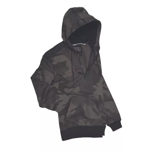 CRAMBE HOODIE terepmintás zöld 3XL