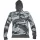 CRAMBE HOODIE terepmintás szürke XS