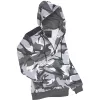 CRAMBE HOODIE terepmintás szürke XS