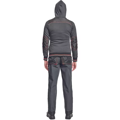 KNOXFIELD LADY kapuc.pulóver ant/pir XS