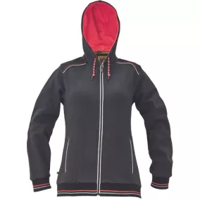 KNOXFIELD LADY kapuc.pulóver ant/pir XXL