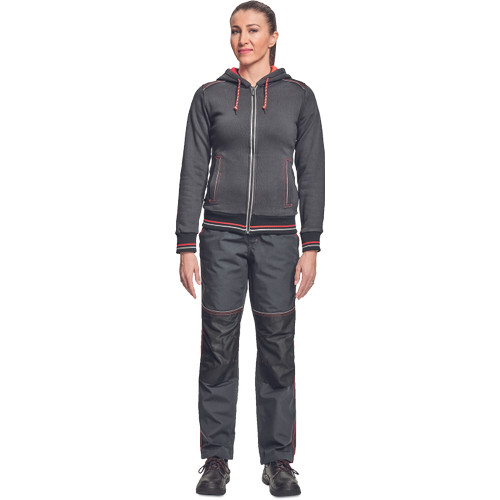 KNOXFIELD LADY kapuc.pulóver ant/pir XXL