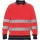 KNOXFIELD HV galléros pulóver piros XL