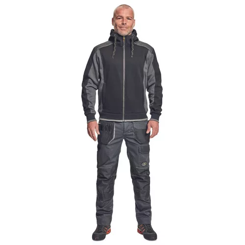 DAYBORO kapucnis kardigán fekete M