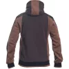 DAYBORO kapucnis kardigán sötét barna XL