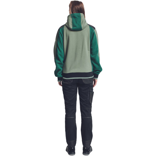 DAYBORO kapucnis kardigán sz.-zöld 3XL