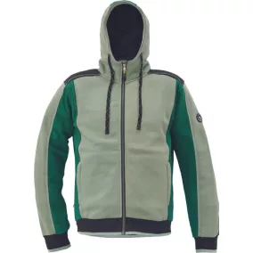 DAYBORO kapucnis kardigán sz.-zöld 4XL