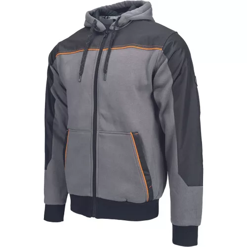 CREMORNE kapucnis kardigán szürke XL