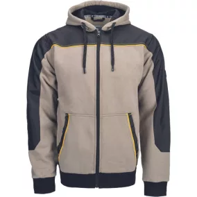 CREMORNE kapucnis kardigán olajzöld 4XL