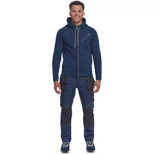 NEURUM kapucnis kardigán navy XXL