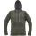 NEURUM kapucnis kardigán s.olajzöld 4XL