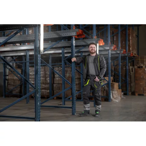 SHELDON kapucnis kardigán antracit 2XL