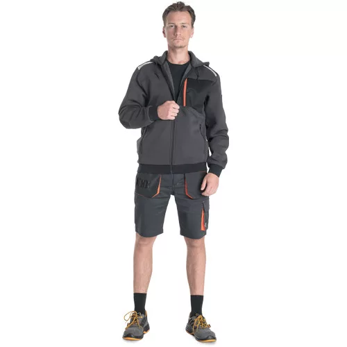 EMERTON STR kapucnis kardigán narancs XS