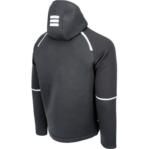 L-SURE CRAIG kapucnis kardigán fekete XL