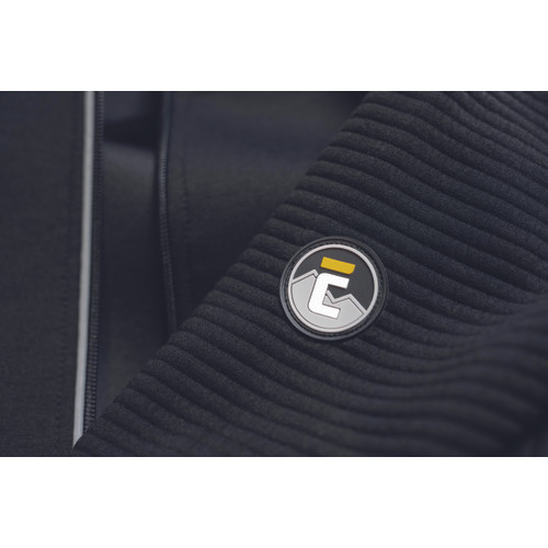 L-SURE CRAIG kapucnis kardigán fekete XL