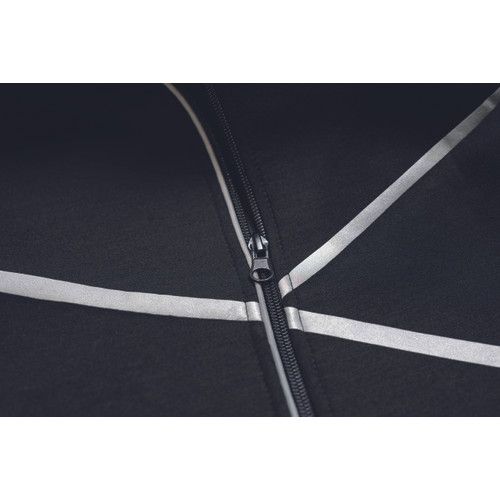 L-SURE CRAIG kapucnis kardigán fekete XL